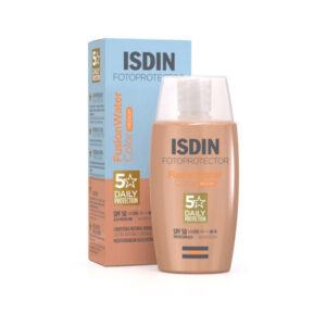 ضد آفتاب ایزدین رنگی مدیوم فاقد چربی حجم 50میل