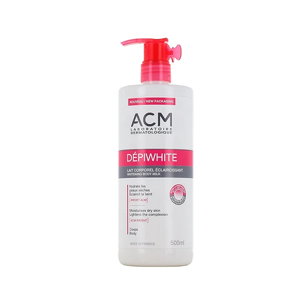 Deep White ACM Brightening Body Lotion, 500 ml لوسیون روشن کننده بدن دپی وایت ای سی ام حجم 500 میل