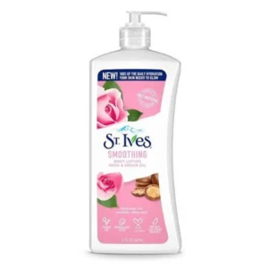 لوسیون بدن ST.lves مدل Rose & Argan حجم 621 میل